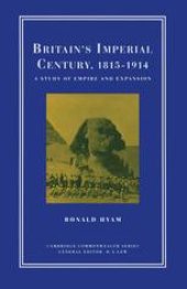 book Britain’s Imperial Century, 1815–1914: A Study of Empire and Expansion