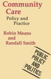 book Community Care: Policy and Practice