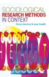 book Sociological Research Methods in Context