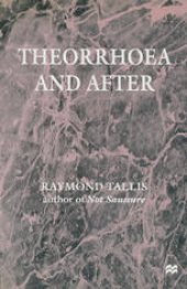 book Theorrhoea and After