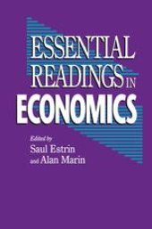 book Essential Readings in Economics