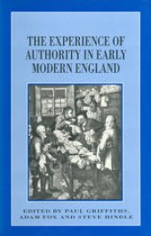 book The Experience of Authority in Early Modern England