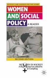 book Women and Social Policy: A Reader