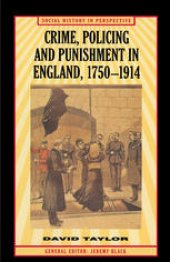 book Crime, Policing and Punishment in England, 1750–1914