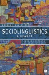 book Sociolinguistics: A Reader