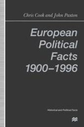 book European Political Facts, 1900–1996