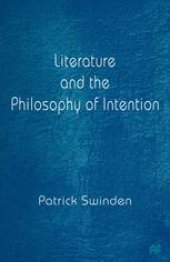 book Literature and the Philosophy of Intention