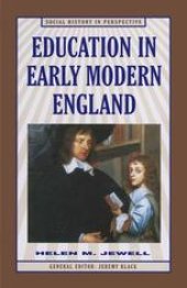 book Education in Early Modern England