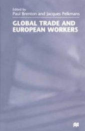 book Global Trade and European Workers