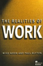 book The Realities of Work