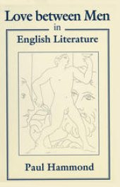 book Love between Men in English Literature