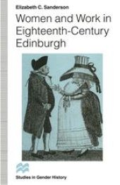 book Women and Work in Eighteenth-Century Edinburgh