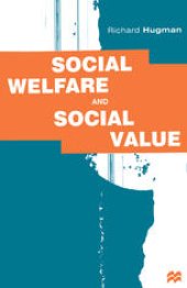 book Social Welfare and Social Value: The Role of Caring Professions