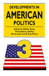 book Developments in American Politics 3