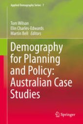 book Demography for Planning and Policy: Australian Case Studies