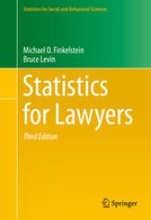 book Statistics for Lawyers