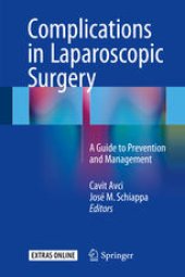 book Complications in Laparoscopic Surgery: A Guide to Prevention and Management