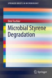 book Microbial Styrene Degradation