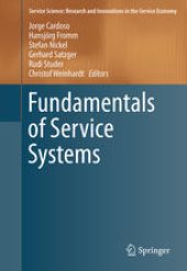 book Fundamentals of Service Systems