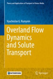 book Overland Flow Dynamics and Solute Transport