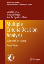 book Multiple Criteria Decision Analysis: State of the Art Surveys