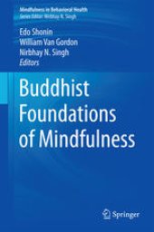 book Buddhist Foundations of Mindfulness