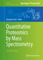 book Quantitative Proteomics by Mass Spectrometry