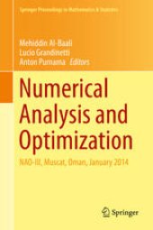 book Numerical Analysis and Optimization: NAO-III, Muscat, Oman, January 2014