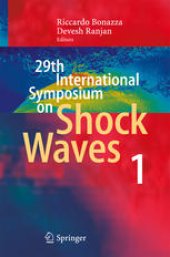 book 29th International Symposium on Shock Waves 1: Volume 1