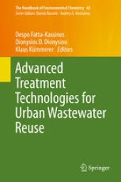 book Advanced Treatment Technologies for Urban Wastewater Reuse 