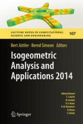 book Isogeometric Analysis and Applications 2014