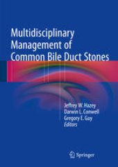 book Multidisciplinary Management of Common Bile Duct Stones