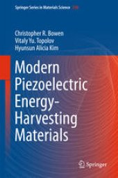 book Modern Piezoelectric Energy-Harvesting Materials