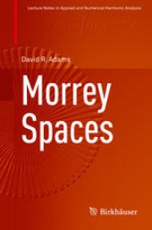 book Morrey Spaces