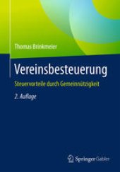 book Vereinsbesteuerung: Steuervorteile durch Gemeinnützigkeit