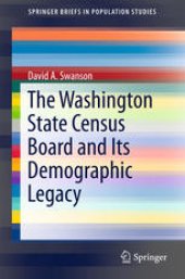 book The Washington State Census Board and Its Demographic Legacy