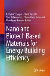 book Nano and Biotech Based Materials for Energy Building Efficiency