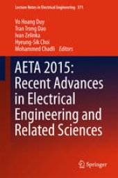 book AETA 2015: Recent Advances in Electrical Engineering and Related Sciences