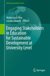 book Engaging Stakeholders in Education for Sustainable Development at University Level