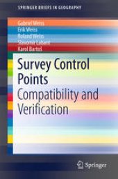 book Survey Control Points: Compatibility and Verification