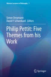 book Philip Pettit: Five Themes from his Work