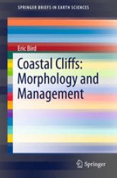 book Coastal Cliffs: Morphology and Management