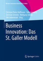 book Business Innovation: Das St. Galler Modell