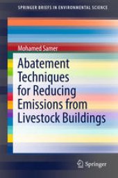 book Abatement Techniques for Reducing Emissions from Livestock Buildings