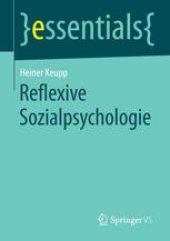 book Reflexive Sozialpsychologie