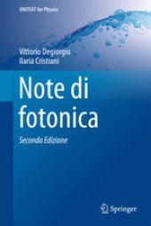 book Note di fotonica