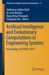 book Artificial Intelligence and Evolutionary Computations in Engineering Systems: Proceedings of ICAIECES 2015