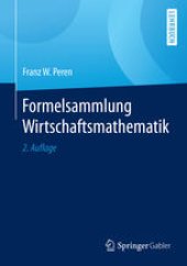 book Formelsammlung Wirtschaftsmathematik