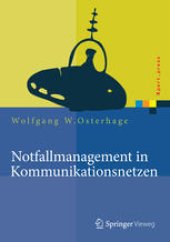 book Notfallmanagement in Kommunikationsnetzen