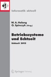 book Betriebssysteme und Echtzeit: Echtzeit 2015